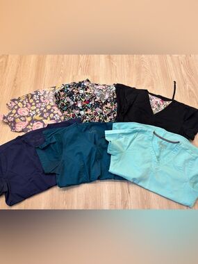 Small scrub tops (koi etc brands)
